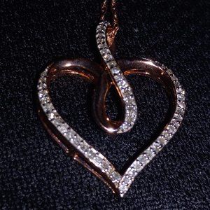 Diamond infinite heart